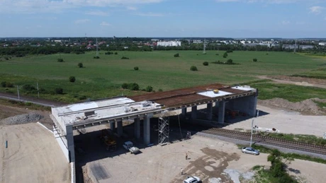 FOTO Orașul de lângă București unde lucrările la centură au ajuns la 30%