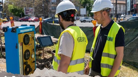 FOTO Metrou Gara de Nord - Gara Progresul: Metoda nouă folosită din cinci în cinci metri la investigațiile geotehnice pentru extinderea Magistralei 4