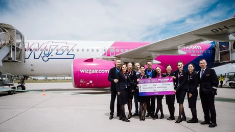 Wizz Air marchează 20 de ani în România: Liderul pieței aviatice a transportat de șase ori mai mulți pasageri decât populația țării