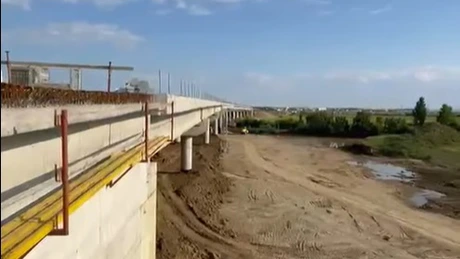 VIDEO Autostrada Bucureștiului A0: Lotul chinezilor a ajuns la 91,5%. Când e gata