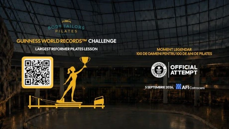 100 de reformere vor fi aduse la AFI Cotroceni pentru o tentativă oficială GUINNESS WORLD RECORDS