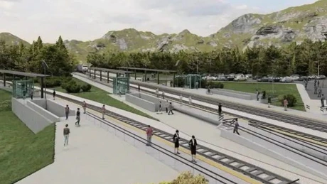 FOTO Tren Metropolitan Brașov: Cine va realiza amenajările de lângă Aeroportul Internațional Brașov - Ghimbav