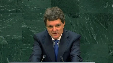 Nicușor Dan a cerut, în discursul său în fața Adunării Generale a ONU, sprijin pentru candidatura lui Dacian Cioloș la funcția de secretar general al OIF