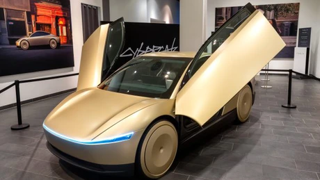Tesla lansează joi modelul Cybercab, un vehicul fără pedale și volan conceput special pentru servicii de robotaxi
