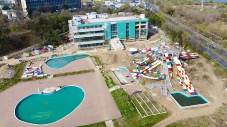 Primii bucureșteni care intră gratis în noul parc acvatic din Pantelimon: Robert Negoiță a făcut anunțul despre data deschiderii