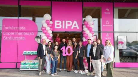 BIPA deschide magazinul cu numărul 10 în România