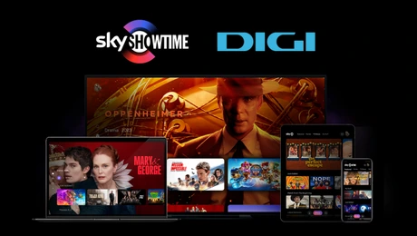 SkyShowtime, parteneriat cu Digi România. Operatorul introduce întregul pachet de servicii SkyShowtime în grila sa de programe