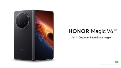Honor lansează în România noul smartphone pliabil Magic V6, cu baterie de 6.660 mAh și fotografie asistată de AI