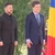 Zelenski, primit cu onoruri militare de şeful statului român, la Palatul Cotroceni