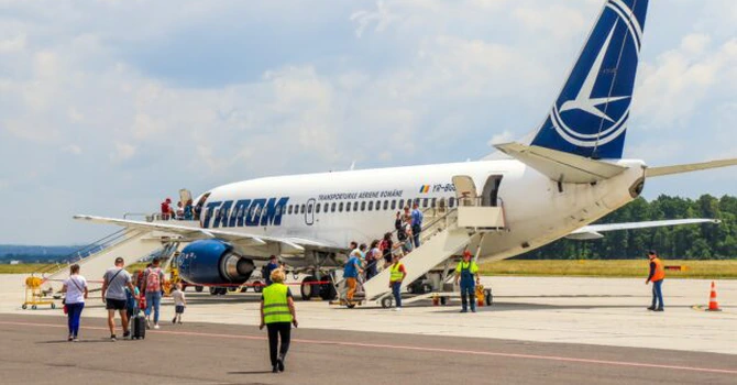 Transportul aerian de pasgeri a crescut cu 19% în primele nouă luni ale anului
