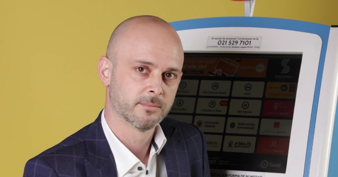 SelfPay raportează o cifră de afaceri de 86 de milioane de lei pentru primele șase luni din an, în creștere cu 24%. Compania a ajuns la aproape 10.000 de stații de plată