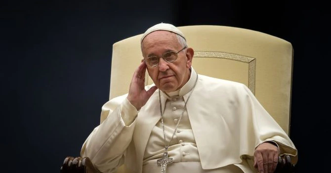 Papa Francisc, despre comerțul cu arme: E groaznic să câștigi bani din moarte