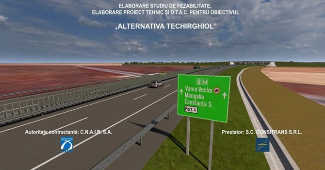 „Autostrada Litoralului”: Alternativa Techirghiol a fost lansată la licitație pentru proiectare și execuție