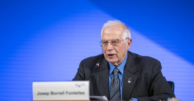 Șeful diplomației UE Josep Borrell se opune ca reprezentanții Uniunii și ai statelor membre să participe la ceremonia de reînvestire a lui Putin pentru un nou mandat