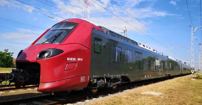 Al doilea tren Alstom Coradia Stream sosește în România