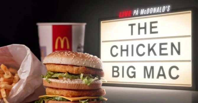 McDonald’s a pierdut dreptul de marcă înregistrată în UE pentru sortimentele cu pui ale celebrului „Big Mac”