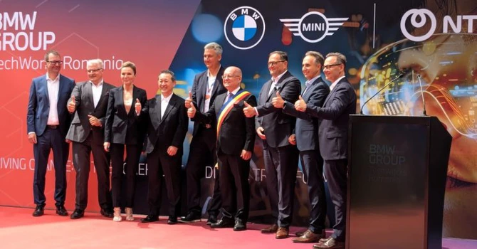 Prima investiție a BMW în România: s-a inaugurat hubul BMW TechWorks România la Cluj-Napoca