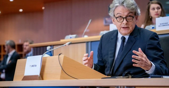 Francezul Thierry Breton îşi anunţă demisia din postul de comisar european