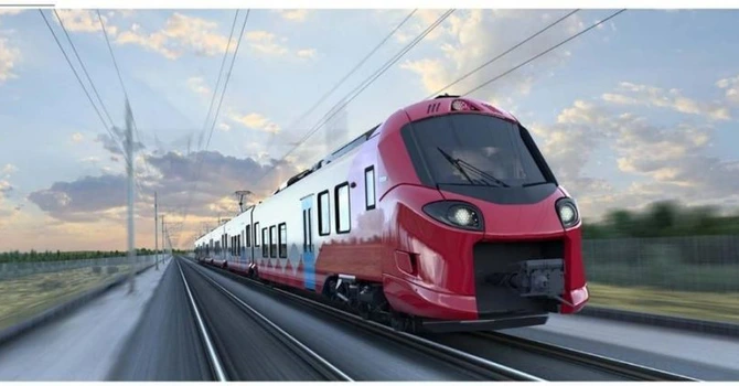 Trenul Alstom, primul cumpărat de România în ultimii 20 de ani, va putea fi vizitat în weekend în Gara de Nord