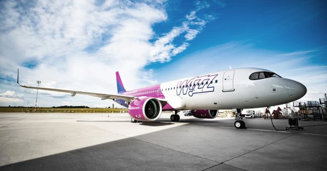 Promoție de Wizz Air cu ocazia aniversării a 21 de ani. Peste 1 milion de bilete pot fi cumpărate la prețuri sub 109 lei (21 de euro)
