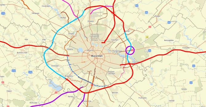 Autostrada Bucureștiului A0. Când sunt gata lucrările? Răspunsul șefului Transporturilor VIDEO