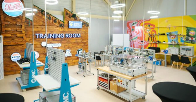 PepsiCo a inaugurat un centru de training la Dragomirești-Deal pentru formarea studenților și a angajaților