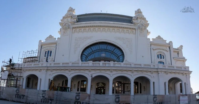 Cazinou Constanța. Mâine are loc recepția la terminarea restaurării. Cum arată bijuteria arhitecturală a României de la malul mării FOTO