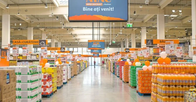 Auchan deschide al doilea discounter Atac din București, în Drumul Taberei. Angajeaază 60 de persoane