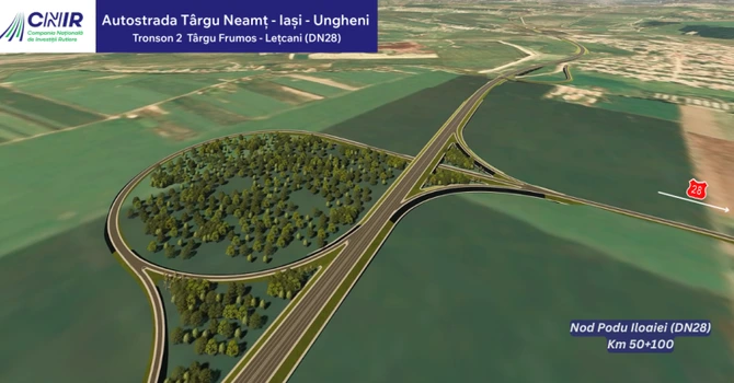 Autostrada Unirii A8: Ofertele pentru tronsonul 2 Târgu Frumos – Lețcani se depun până pe 2 iunie 2025