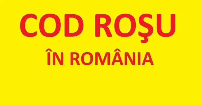 Cod roşu în România. Anunțul de ultimă oră al autorităților (vineri, 6 februarie 2026)