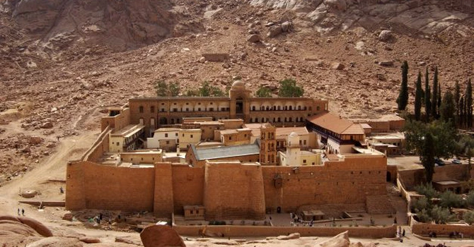 Egiptul încearcă să liniștească Grecia cu privire la statutul Mănăstirii Sfânta Ecaterina din Sinai