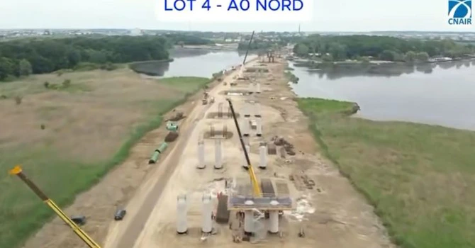 VIDEO Autostrada Bucureștiului A0: UMB are 400 de muncitori pe lotul 4 Nord, ajuns la 67%. Când e gata