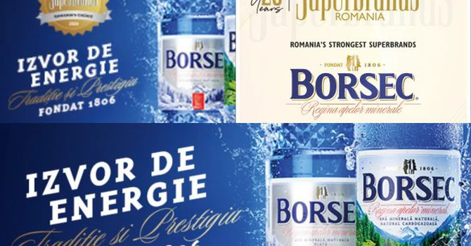 Borsec, reconfirmat Superbrand pentru a opta oară