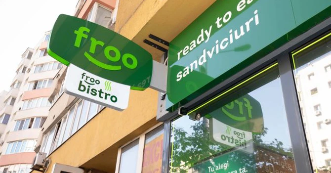 Zabka a ajuns la 100 de magazine Froo în România în 12 luni