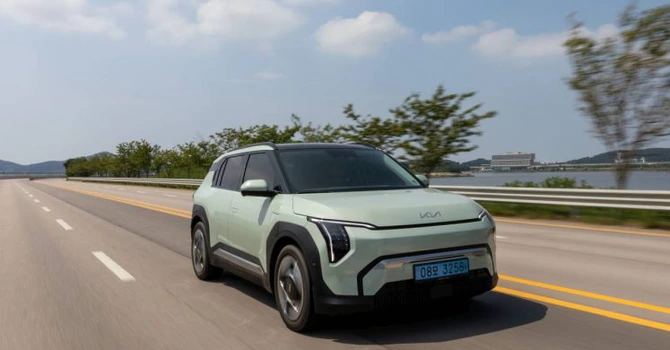 Kia EV3, calificativ „foarte bine” la testul Euro NCAP pentru sistemul automat de asistare a șoferului