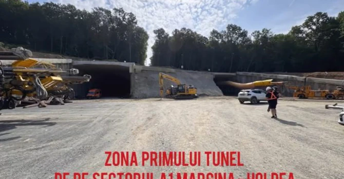 Autostrada A1 Lugoj – Deva: În curând vom vedea prima „luminiță” de la capătul unui „tunel al urșilor”