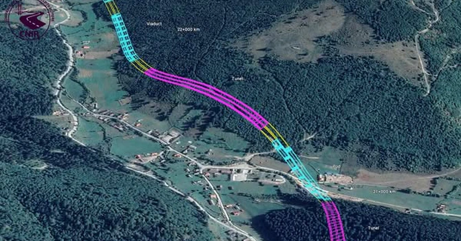 Start pentru A8 montan: Umbrărescu a primit ordin de începere a proiectării pe cel mai lung lot din Autostrada Unirii