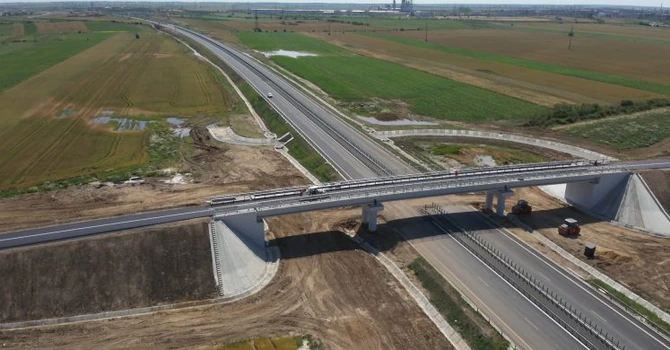 FOTO Drum Expres DEx12 Craiova – Pitești: Se apropie finalizarea conexiunii cu A1 București – Pitești – șeful CNAIR