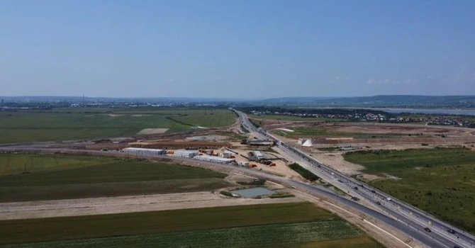 VIDEO „Autostrada Ford” – DEx12: Cum mai arată nodul cu A1 București – Pitești, construit de UMB
