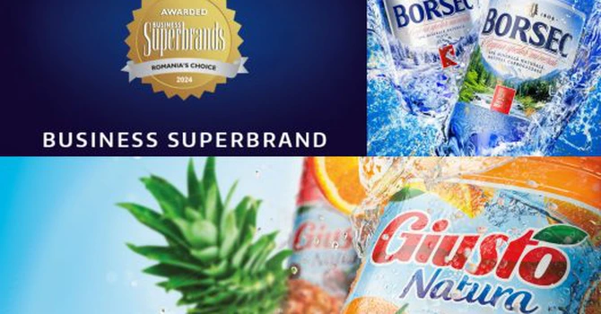 Romaqua Group obține statutul de Business Superbrand