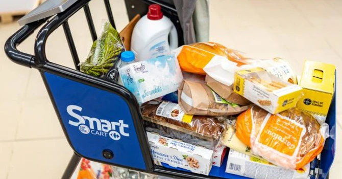 Căruciorul care îţi dă cele mai mici preţuri şi toate produsele de care ai nevoie. În ce lanţ de magazine din România găseşti Smart Cart, căruciorul inteligent