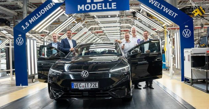 Volkswagen a livrat automobilul electric cu numărul 1,5 milioane