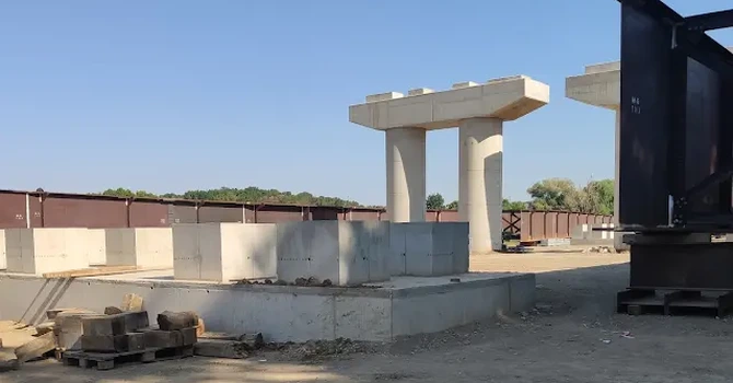FOTO Încă un șantier de autostradă abandonat? „Armata” UMB, retrasă și de pe lotul 4 al A0 Nord