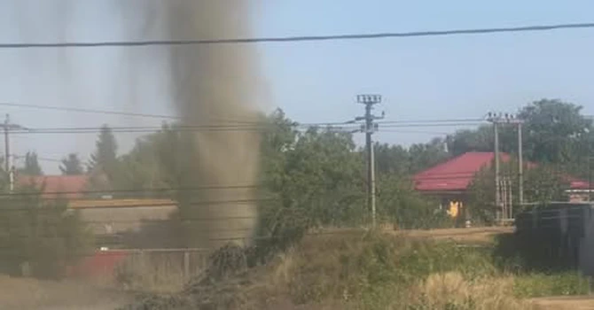 100 de persoane s-au evacuat din oraşul Amara, județul Ialomița, în urma unor eliminări de gaze cauzate de forări