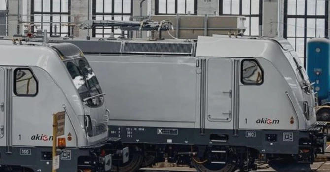 ARF prezintă azi prima locomotivă electrică TRAXX 3 MS cumpărată de România în ultimii 15 ani