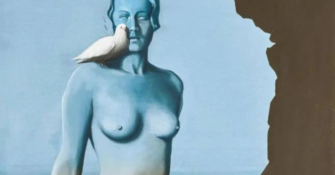 Un tablou realizat de pictorul suprarealist francez René Magritte va fi scos la licitație la sfârșitul lui octombrie