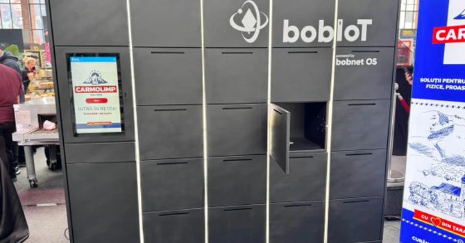 Primul locker Carmolimp pentru mâncarea la pungă ajunge într-una dintre cele mai turistice zone din România