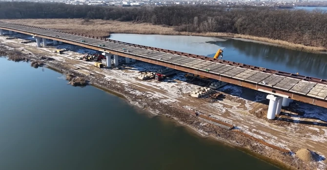 VIDEO Autostrada Bucureștiului A0: Cum arată lucrările la lotul 4 Glina – Pantelimon, pe care UMB ar putea să-l finalizeze anul viitor