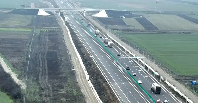 VIDEO S-a deschis circulația pe A7 Focșani – Adjud. Se circulă neîntrerupt pe autostradă de la București la Adjud
