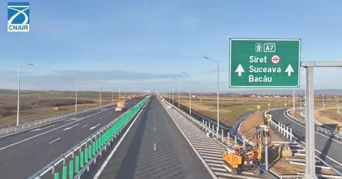 TOP autostrăzi în trafic: A7 a devenit cea mai lungă autostradă din România, după A1. A depășit A3